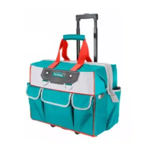 Total Tools Total Rolling Rigid Tool Bag 20" with 19 Pockets THRRTB2012