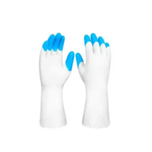 Total Tools Total PVC Safety Gloves L 32cm for Cleaning & Washing TSP1802