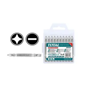 Total Tools Total Screwdriver Bit Set 10pcs TAC16HL133