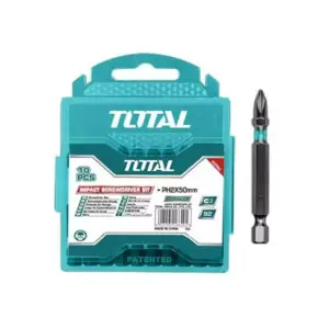 Total Tools Total Screw Driver Bit Set 10pcs Set TACIM16PH223
