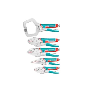 Total Tools Total Pliers Set, Nickel Plated, Carbon Steel TOS23091 (Pack of 5pcs)