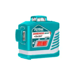 Total Tools Total Self-Leveling Line Laser (Green Laser Beam) TLL255245
