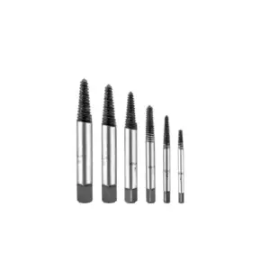 Total Tools Total Screw Extractor Set 3~6mm with Coarse Thread TACSE0061 (Pack of 6pcs)