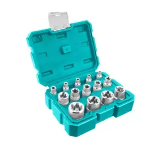Total Tools Total Socket Spanner Star Set 14pcs THKTETS0114