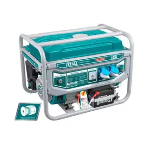 Total Tools Total Petrol Generator 3kW 4 Stroke Pull & Electric Start TP130005-1