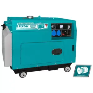 Total Tools Total Diesel Generator 5kW Single Phase Electric Start TP250001