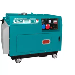 Total Tools Total Diesel Generator 5kW Three Phase Electric Start TP250003