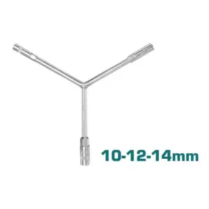 Total Tools Total Socket Wrench Y-Type 10-12-14mm THYSW101214