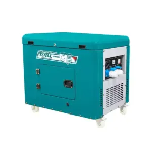 Total Tools Total Silent Diesel Generator 8kW with Copper Coil, 25L Tank, Electric Start TP280003