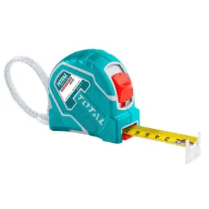 Total Tools Total Steel Measuring Tape 8m x 25mm Double Hook TMT126681