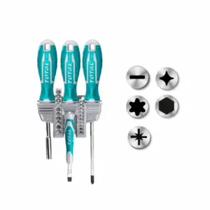 Total Tools Total Screwdriver and Bits Set 24pcs TACSD302462