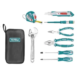 Total Tools Total Tool Box Hand Tools 8pcs Set THKTHP90086