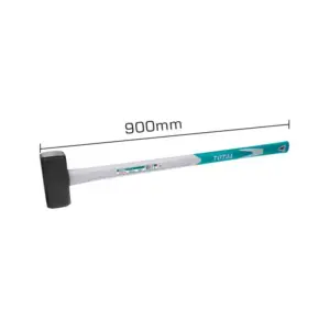Total Tools Total Stone Hammer Fiberglass Handle 4kg THT720416
