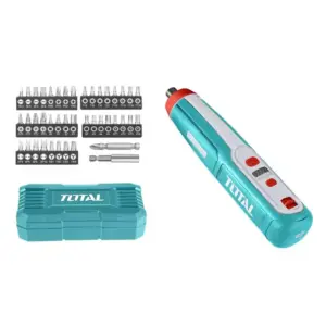 Total Tools Total Screw Driver with 40pcs Bits Cordless Lithium Ion TSDLI0403