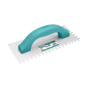 Total Tools Total Plastering Trowel with Teeth 230 x 100mm THTT832306