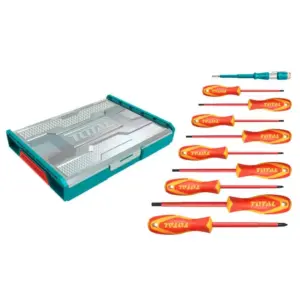 Total Tools Total Tool Box Hand Tools 10pcs Set Insulated THKTV02S101