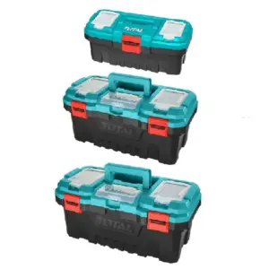 Total Tools Total Plastic Tool Box Empty TPBXK0031 Pack of 3