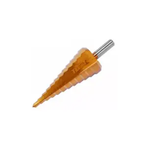 Total Tools Total Drill Bit Step Drill Bit Wood, Metal, Plastic and Many Other Materials 6-38mm TAC8263801