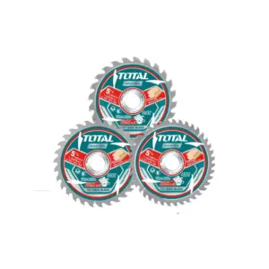 Total Tools Total Ultra-thin TCT Circular Saw Blade Set 140mm, Wood Cutting TAC236140 (Pack of 3pcs)