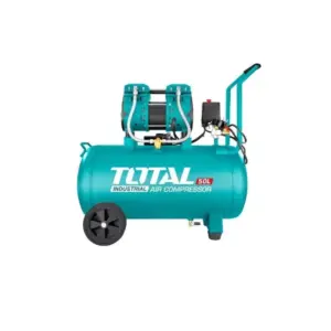 Total Tools Total Air Compressor Oiless, 1 Copper Wire Motor 50L 1.2KW 1200W TCS1120508-8