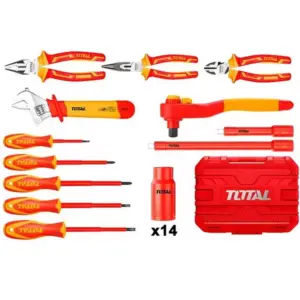 Total Tools Total Tool Box Hand Tools 26pcs Set Insulated THKITH2601