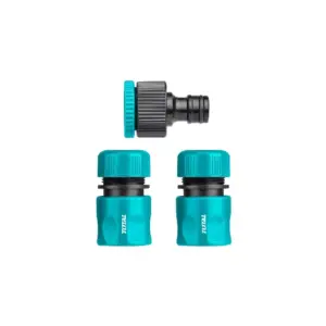 Total Tools Total Garden Water Hose Connector Set 3Pcs THWS030301