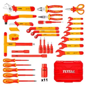 Total Tools Total Tool Box Hand Tools 41pcs Set Insulated THKITH4101