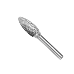 Total Tools Total Drill Bit Tungsten Carbide Rotary Burrs, Shank 6mm Head 8mm TAKC1002