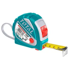 Total Tools Total Steel Measuring Tape 5m x 19mm Metric & Inch TMT126051