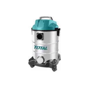 Total Tools Total Drum Vacuum Cleaner Wet & Dry 30L 1300W 1.8Mtr Cord TVC13301