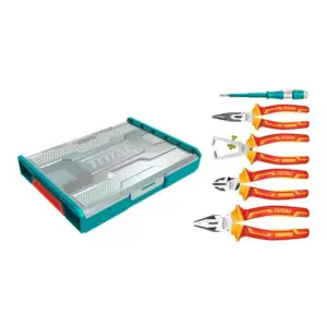 Total Tools Total Tool Box Hand Tools 5pcs Set Insulated THKTV02P051