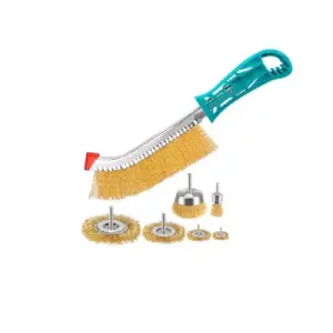 Total Tools Total Wire Brush Set Pack of 7 TAC310071