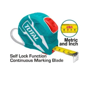 Total Tools Total Steel Measuring Tape 3m x 16mm Metric & Inch TMT126231