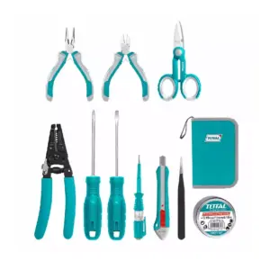Total Tools Total Tool Box Electricians Set 11pcs TKETS0111