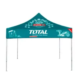 Total Tools Total Tent Gazebo Oxford Fabric Tent Frame Material TPMTE01