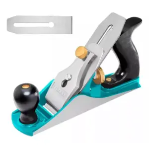 Total Tools Total Manual Bench Planer 18"/450mm with Solid Brass Cutter Adjustment, Fully Machined and Polished THTP0206