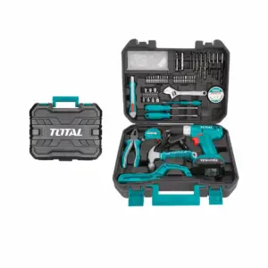 Total Tools Total Household Tool Box 128pcs Set THKTHP11282