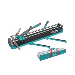 Total Tools Total Tile Cutter 120cm with Tungsten Carbide Ball Bearing Blade, Aluminum Die Cast Handle, Bag THT571201