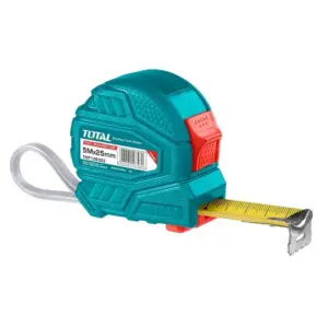 Total Tools Total Steel Measuring Tape 5m x 25mm Metric TMT126352M