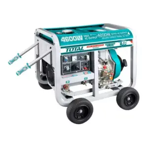 Total Tools Total Diesel Generator & Welder 4.6kW Single Phase Pull & Electric Start TP446001