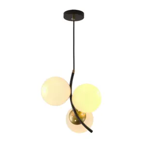 Tronic Estia Ceiling Light 3xE27 Black Modern Indoor Lighting PL 1171-03-BK
