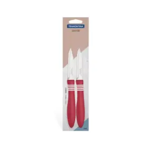 Tramontina Paring Knives Cor 2pcs Set 23461/273