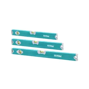 Total Tools Total Spirit Level Measuring Instrument 40/60/100cm 3pcs Set THT10403