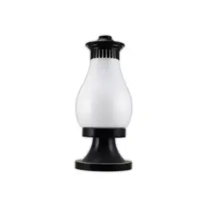Tronic Estia Lantern Shape Fitting Gate Light Stand TG LNTR-24-BK