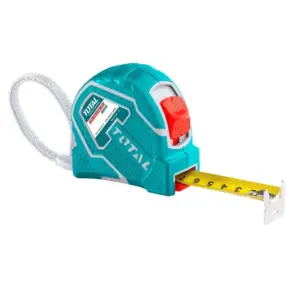 Total Tools Total Steel Measuring Tape 5m x 19mm Double Hook TMT126651