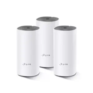 TP-Link AC1200 Whole Home Mesh WiFi System with WiFi 5, Dual Band, 1x Ports Deco E4(3-pack)