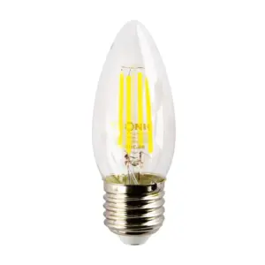 Tronic Estia LED Filament Bulb Indoor B45 E27 4W 400 Lumen Daylight LE 0427-FI-DL