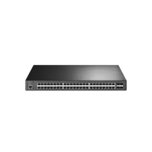 TP-Link Omada 48-Port Gigabit and 4-Port 10GE SFP+ L2+ Managed Switch with 48-Port PoE+ SG3452XP