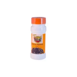 Tropical Heat Black Pepper Ground 50g, Anti-Inflammatory Properties, Anti-Microbial, Rich in Antioxidants (Pack of 6)
