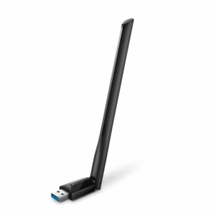 TP-Link Wireless USB 3.0 WiFi Adapter AC1300 Dual Band with High Gain Antenna, MU-MIMO & High Speed Connectivity Black Archer T3U Plus
